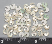 8mm Cut Mother of Pearl Discs 50 pcs