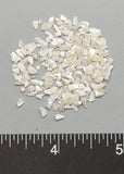 Tiny Mother of Pearl Chips - 0.5mm to 2.5mm - 2"x2" bag
