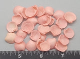 Vintage Peachy-Pink Cup Shells - 8mm to 13mm - 2"x2" bag