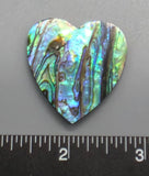 Abalone heart - 1 Piece - 28mm X 28mm