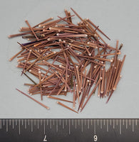 Warm, Pinky-Brown Urchin Spines - 5mm to 18mm - 2.5" x 2.5" bag