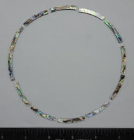 Paua Rainbow Abalone curved pieces - 32mm - 12pcs