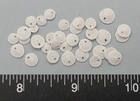 Teeny Tiny Keyhole Sand Dollar - 4mm to 8mm - 32pcs