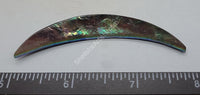 Beautiful Abalone Long Crescent - 1Pc