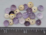 Purple Cowry Slightly Cupped Discs