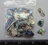Thin Polished Pieces Of Rainbow/paua Abalone